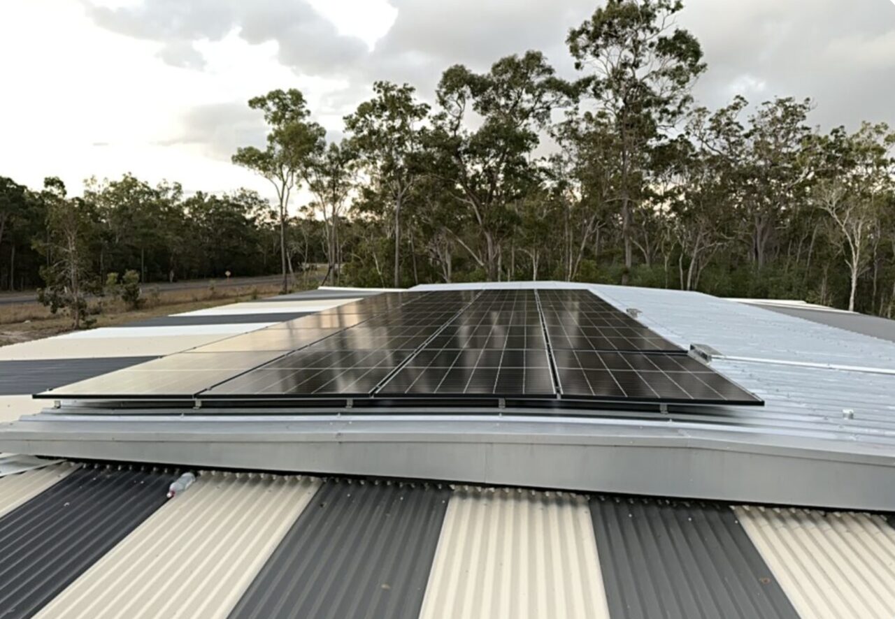 Residential solar panels installed on Queensland home by Ravin Services